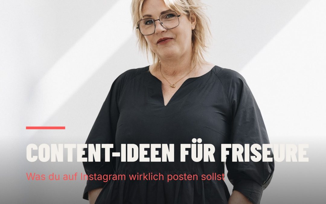 Katja Bigalke, Beraterin bei Concivitas Consult, blickt in die Kamera – Beitragsbild zum Artikel Content-Ideen für Friseure