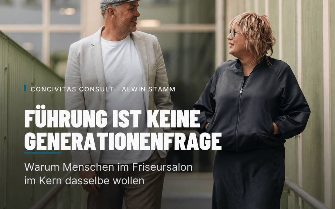 Mitarbeiterführung im Friseursalon über Generationen hinweg
