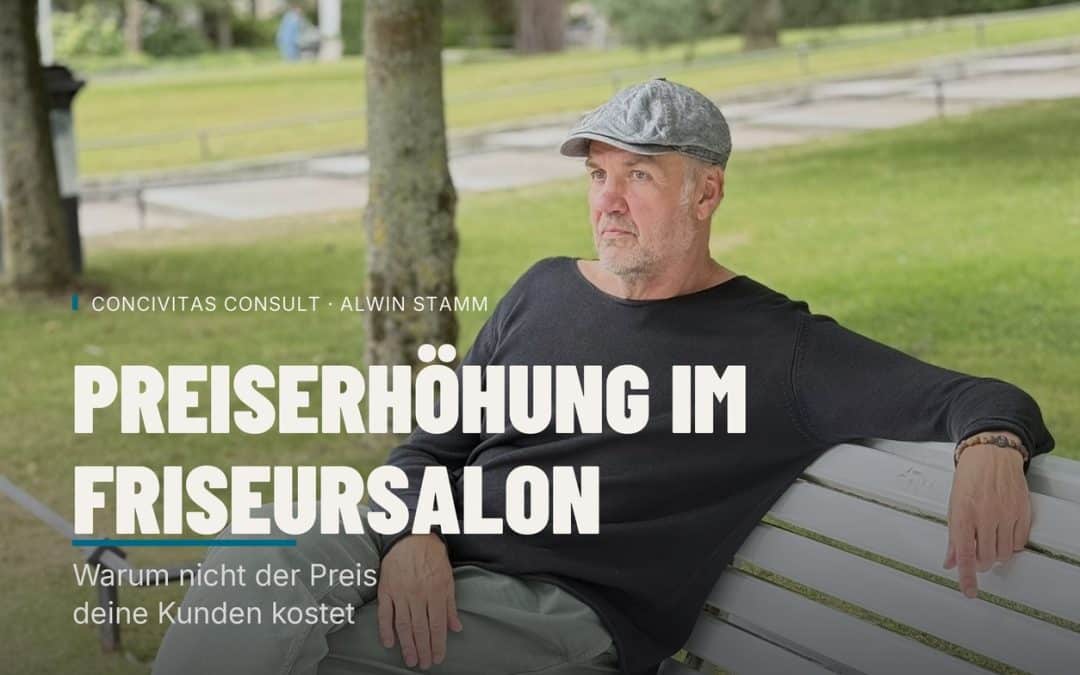 Preiserhöhung im Friseursalon