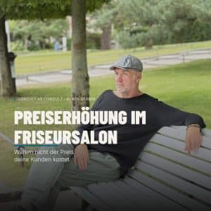 Preiserhöhung im Friseursalon