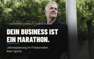 JAHRESPLANUNG IM FRISEURSALON: WARUM DEIN BUSINESS EIN MARATHON IST – UND KEIN SPRINT